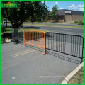 Temporary fence and traffic safety crowd control barriers